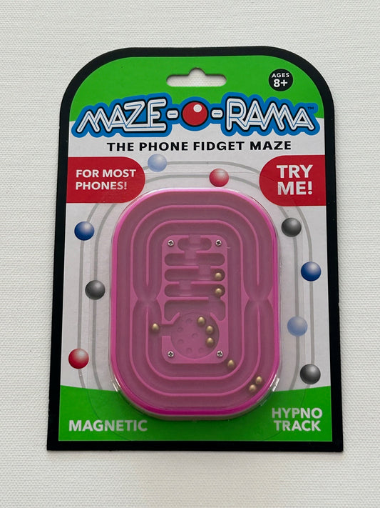MAZE-O-RAMA Magnetic Phone Fidget -Fuchsia (purple)
