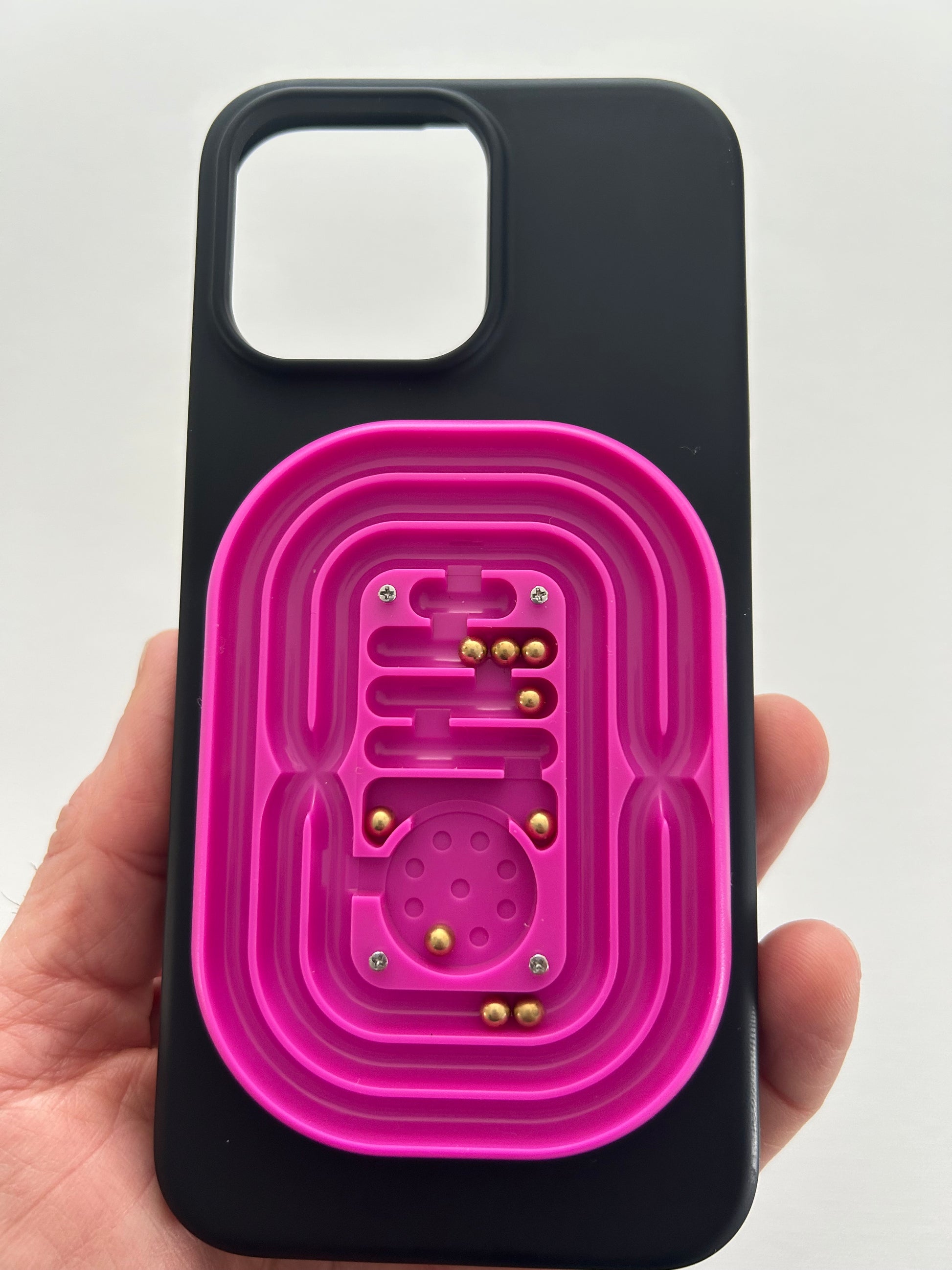 Phone Rasma MAZE-O-RAMA Magnetic Phone Fidget -Fuchsia (purple)